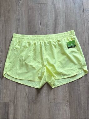 Athletic Works Woven Shorts in Yellow